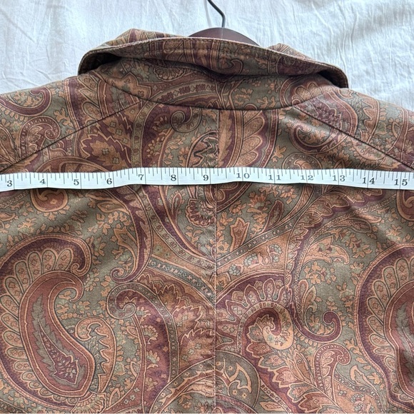 🧥 Jones New York Signature Woman Paisley Blazer Jacket - Size 2X - Picture 10 of 11